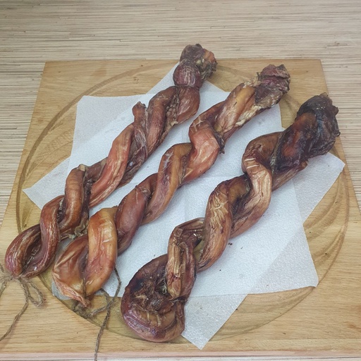 Бычий корень сушеный говяжий (косичка) 